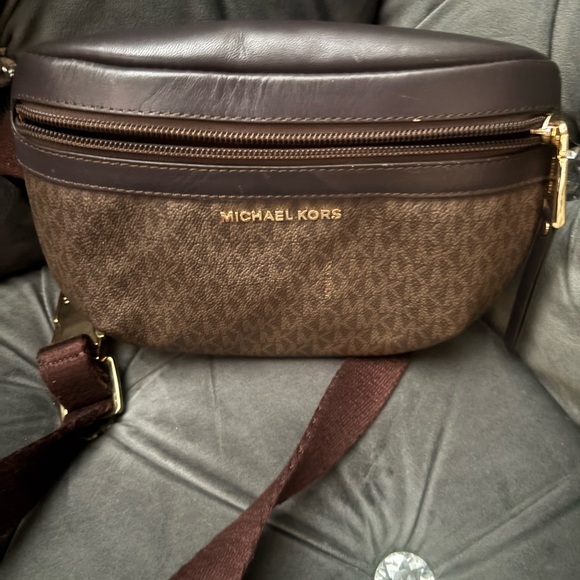 Michael Kors Other - Michael Kors Dark Brown Belt Bag